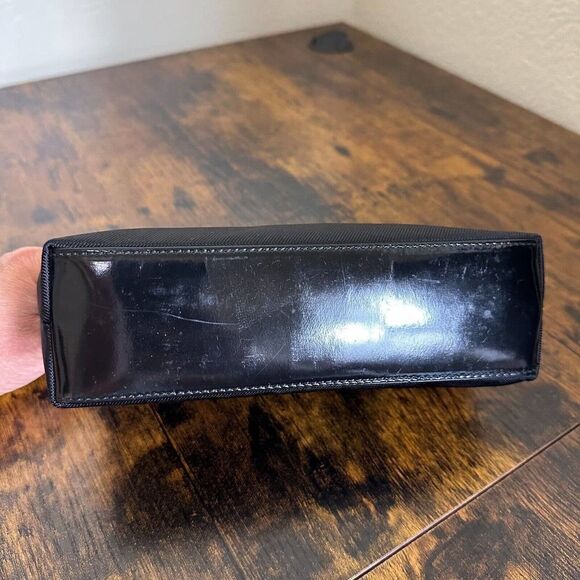 Gucci Bamboo Black Nylon Cosmetics Pouch Bag - Picture 11 of 16